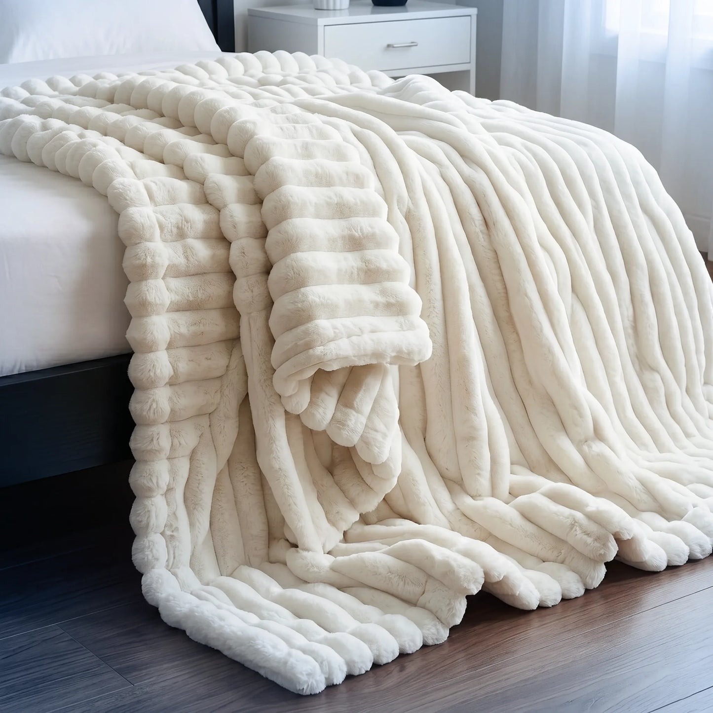 Anxiety Melt Plush Lightweight Blanket